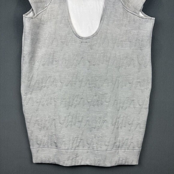 Yitty Major Label Backless Hoodie Dress Womens Large Heather Gray Fabletics - Picture 6 of 11